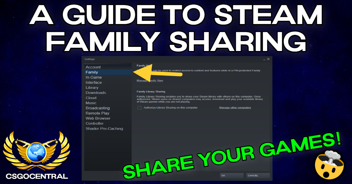 Share The Fun A Guide To Steam Family Sharing CSGOCentral